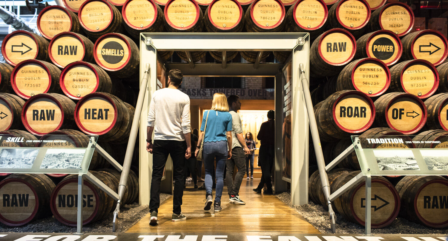 Entrance to exhibition at the Guinness Storehouse, Dulbin_1616.j